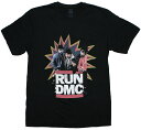 RUN DMC / POW! Tee (Black) - RUN DMC TVc