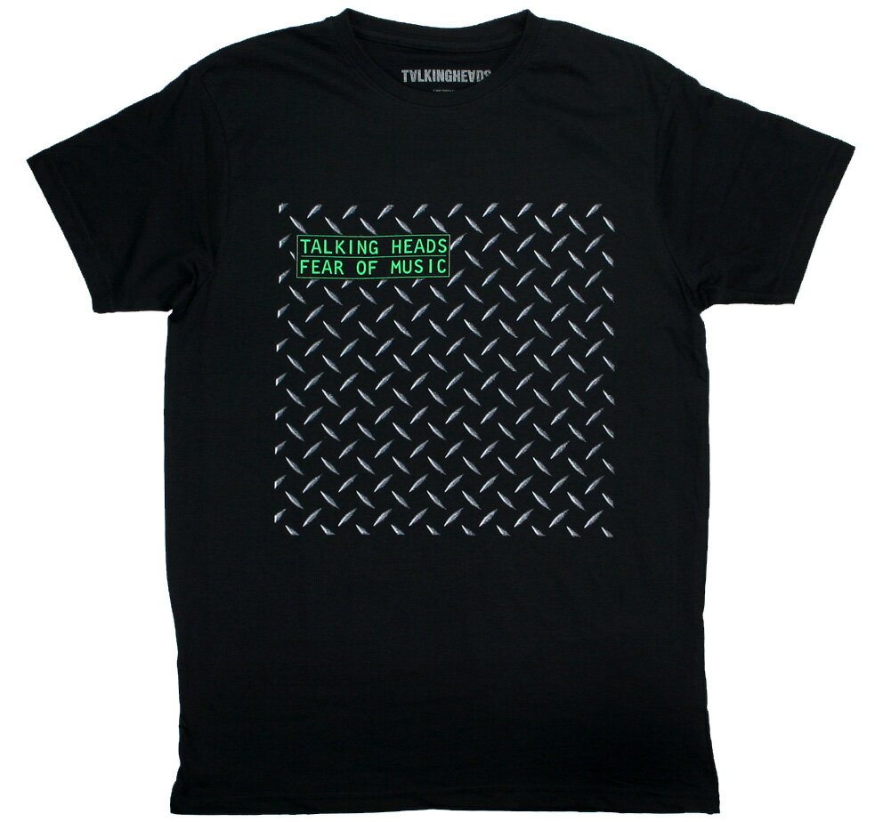 Talking Heads / Fear of Music Tee (Black) - トーキング・ヘッズ Tシャツ