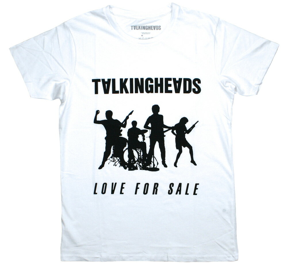 Talking Heads / Love for Sale Tee (White) - トーキング・ヘッズ Tシャツ