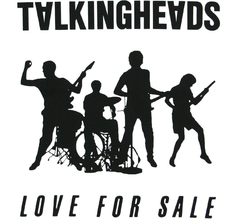 Talking Heads / Love for Sale Tee (White) - トーキング・ヘッズ Tシャツ
