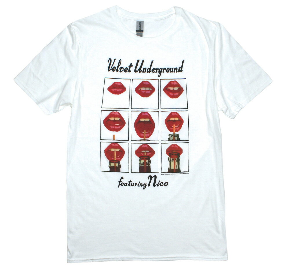 The Velvet Underground / Featuring Nico Tee 2 (White) - ヴェルヴェット アンダーグラウンド Tシャツ