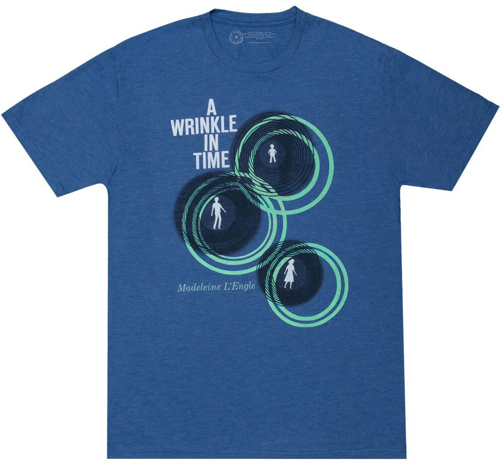 [Out of Print] Madeleine L'Engle / A Wrinkle in Time Tee (Vintage Royal Blue) - [アウト・オブ・プリント] 五次元世界のぼうけん Tシャツ