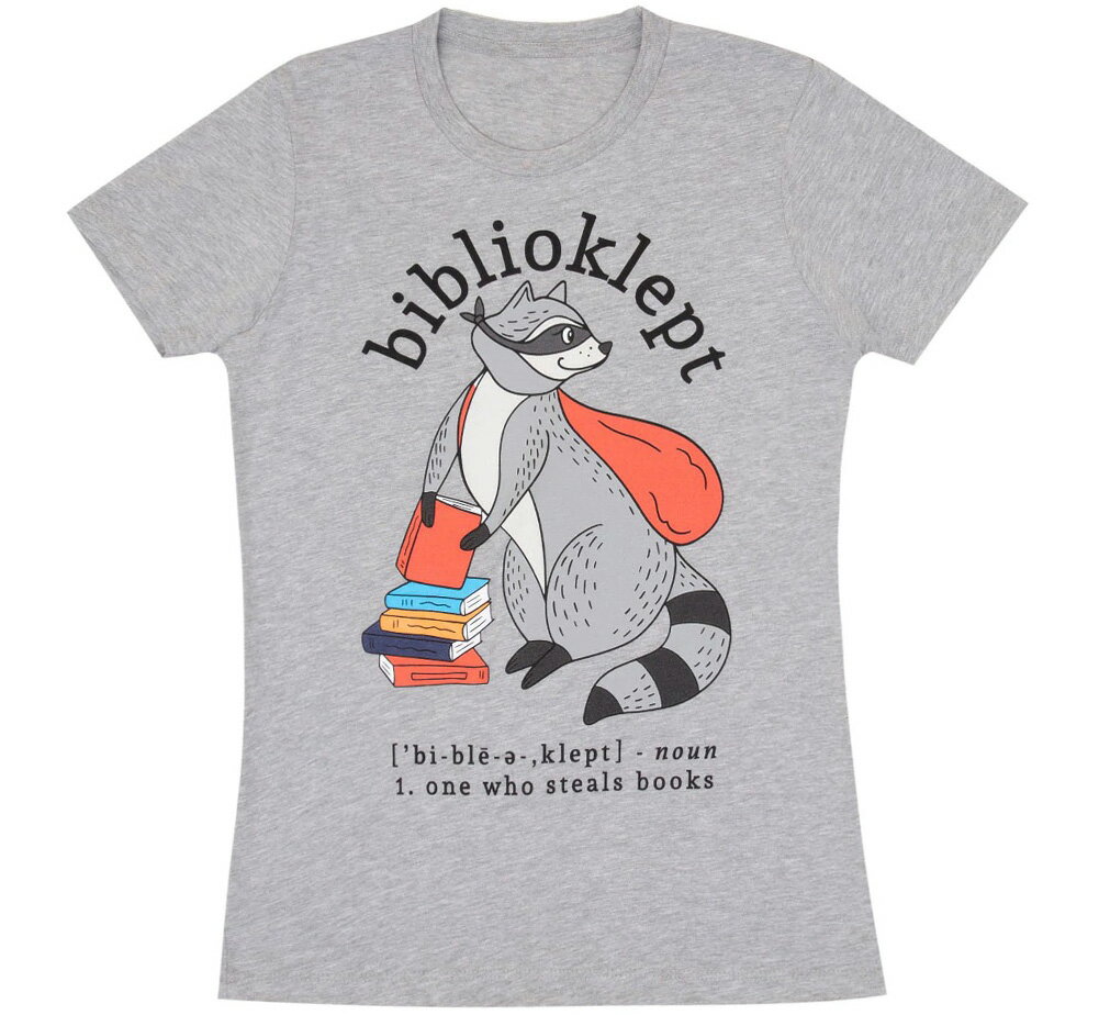 Rakuten - [Out of Print] Biblioklept Womens Tee (Heather Grey) - [アウト・オブ・プリント] ビブリーアクレプトゥ Tシャツ