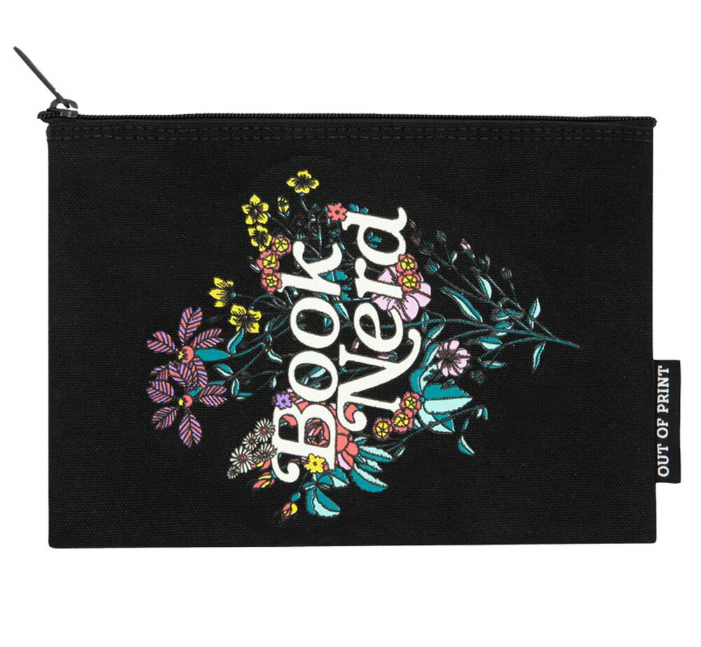 [Out of Print] Book Nerd Floral Pouch - ブック・ナード フローラル ポーチ