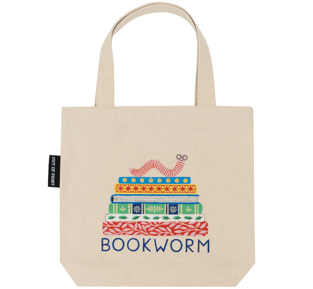 Rakuten - [Out of Print] Bookworm Mini Tote Bag - [アウト・オブ・プリント] ブックウォーム ミニ トートバッグ