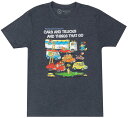 Out of Print Richard Scarry / Cars and Trucks and Things That Go Tee (Midnight Navy) - アウト オブ プリント リチャード スキャリー Tシャツ