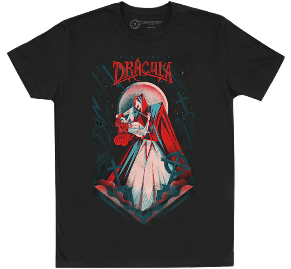 Out of Print Bram Stoker / Dracula Tee 2 (Black) - アウト オブ プリント ドラキュラ Tシャツ