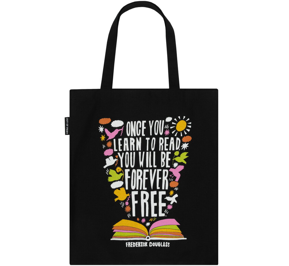 [Out of Print] Frederick Douglass / Once You Learn to Read Tote Bag - フレデリック・ダグラス トートバッグ