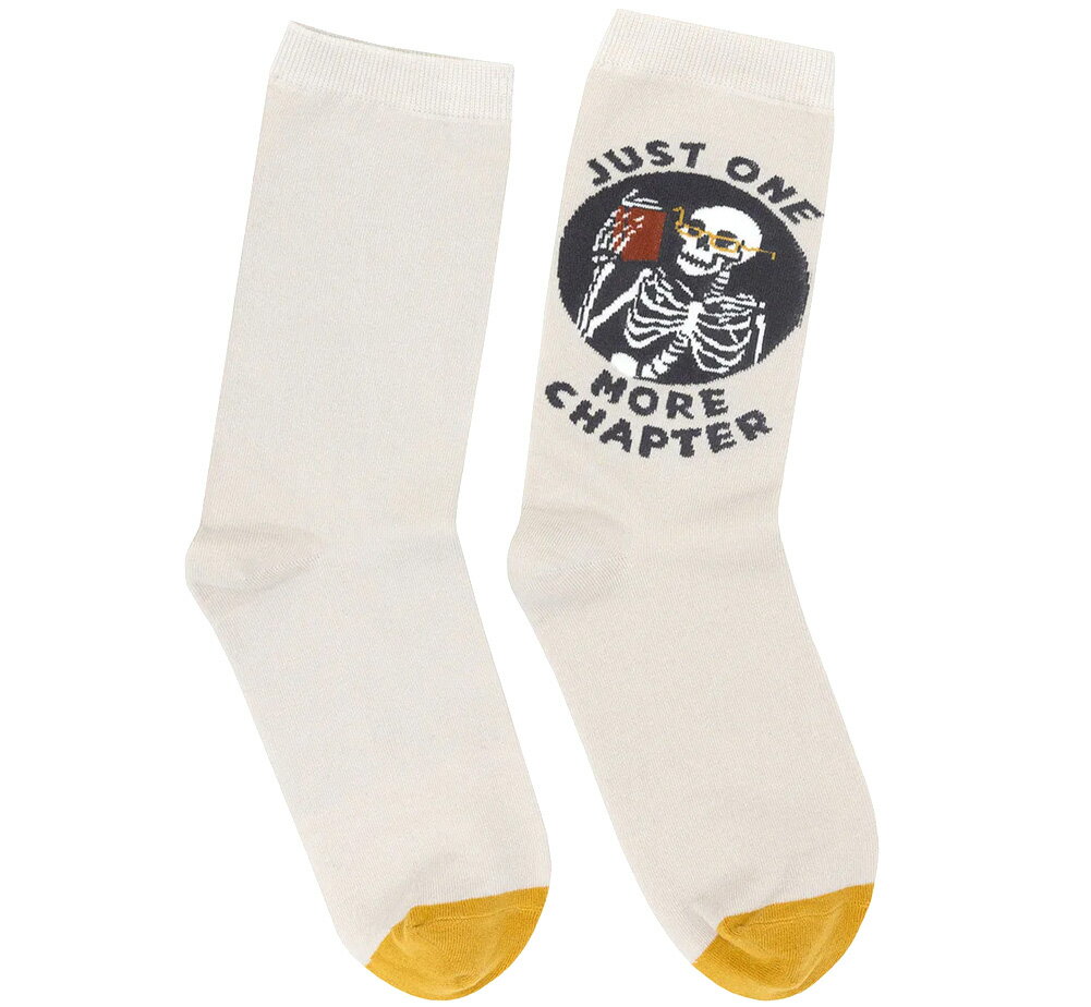 Rakuten - [Out of Print] Just One More Chapter Socks -「あともう1章だけ読んじゃおう」ソックス