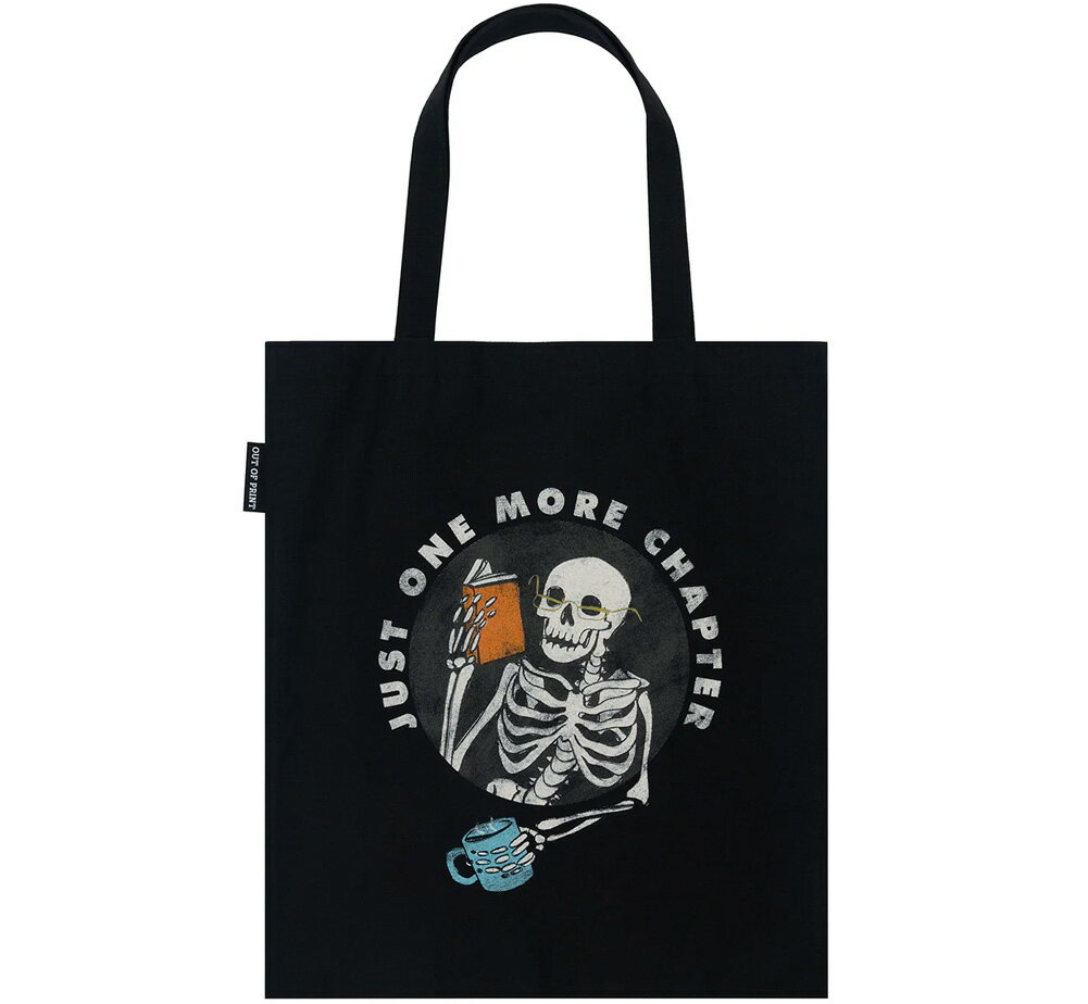 [Out of Print] Just One More Chapter Tote Bag -「あともう1章だけ読んじゃおう」トートバッグ