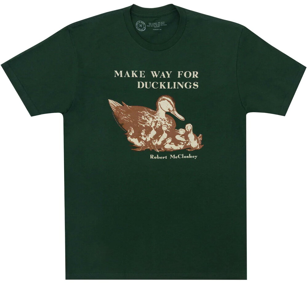 【楽天市場】[Out of Print] Robert McCloskey / Make Way for Ducklings Tee ...