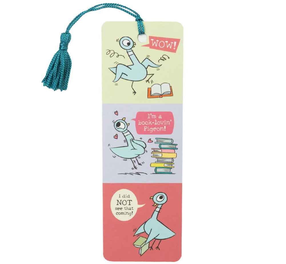 [Out of Print] Mo Willems / The Pigeon Reads a Book Bookmark - [アウト・オブ・プリント] モー・ウィレムズ ブックマーク