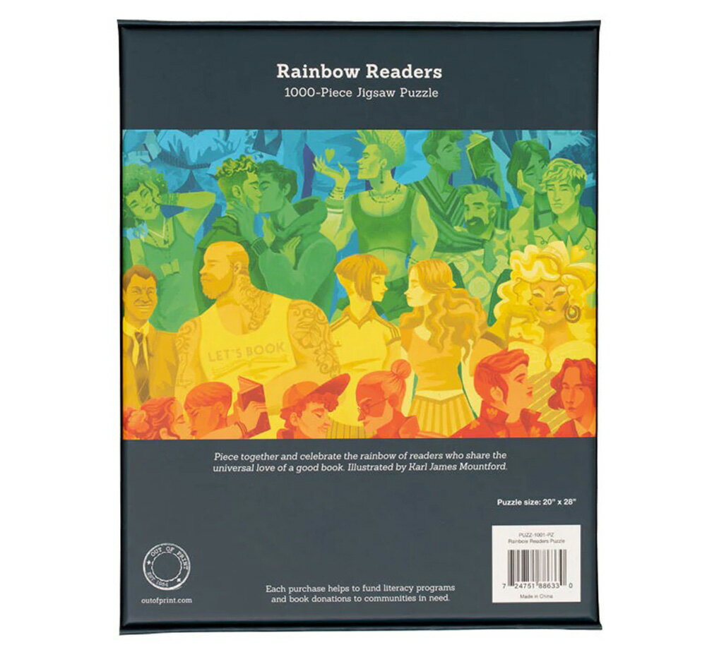 [Out of Print] Rainbow Readers Puzzle - [アウト・オブ・プリント] 1000ピース ジグソーパズル