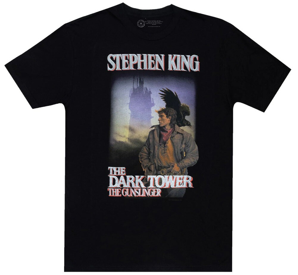 Out of Print Stephen King / The Dark Tower: The Gunslinger Tee (Black) - アウト オブ プリント スティーヴン キング Tシャツ