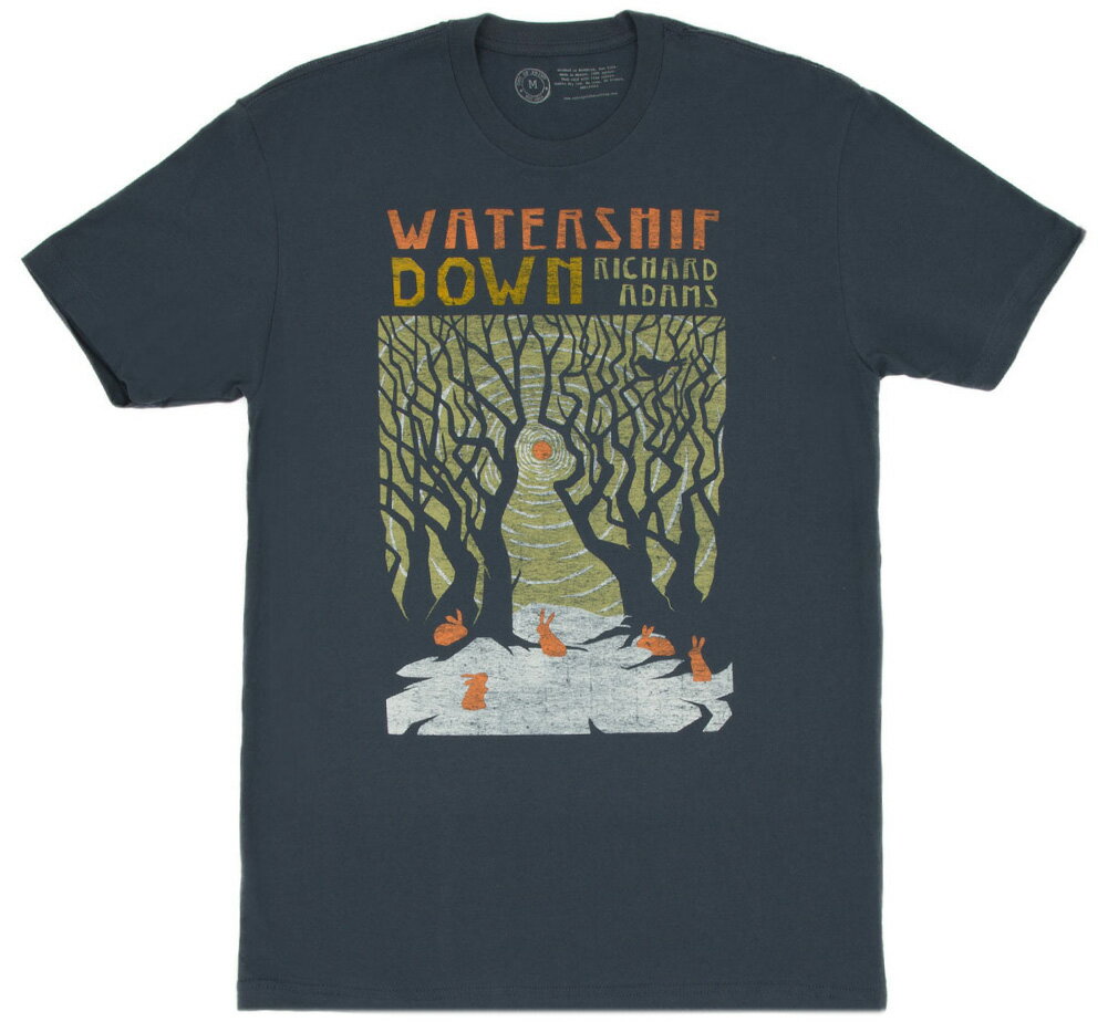 [Out of Print] Richard Adams / Watership Down Tee (Indigo) - ウォーターシップ・ダウン Tシャツのサムネイル