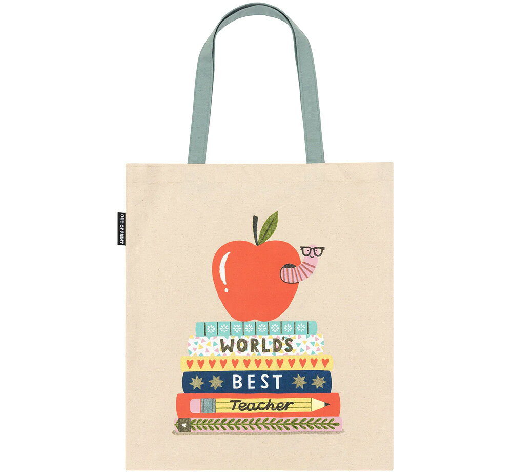[Out of Print] World's Best Teacher Tote Bag - 世界中の先生たちの トートバッグ