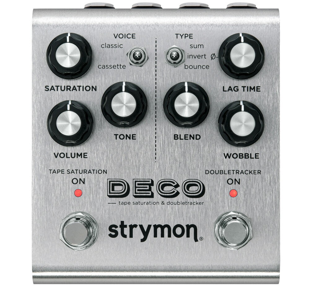 [strymon] Deco V2 (Tape Saturation & Doubletracker) - [ストライモン] エフェクター