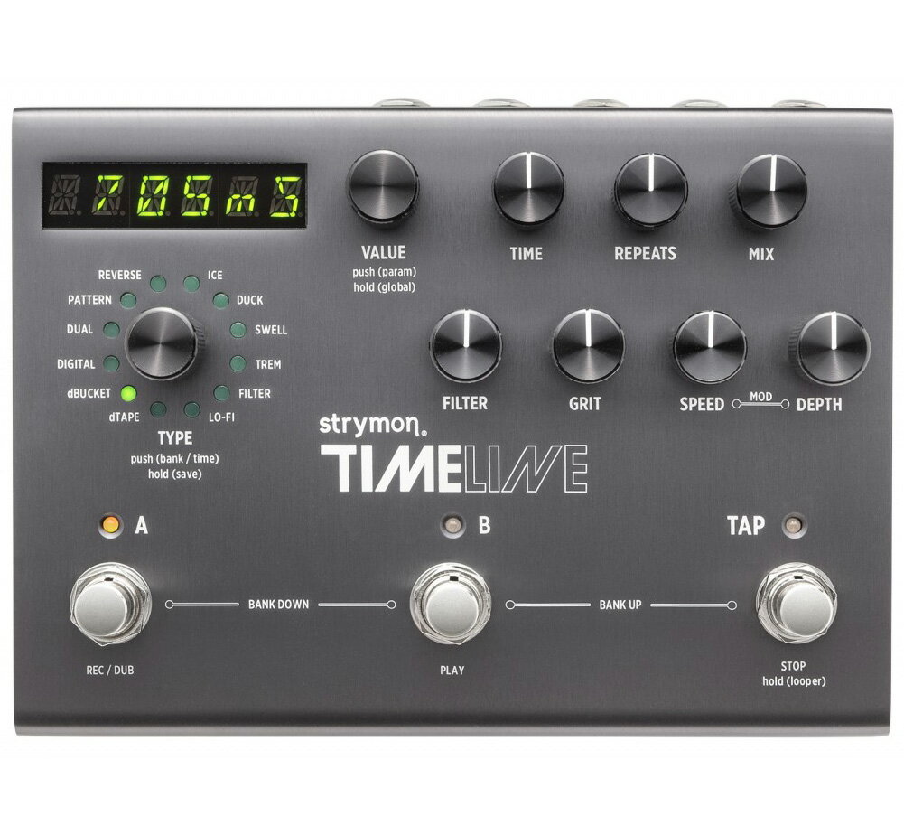 Delay Echo - [strymon] TimeLine [Multidimensional Delay] - [ストライモン] エフェクター