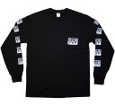 Sub Pop Records / Logo Pocket Long Sleeved Tee (Black) - Tu |bv R[Y OX[u TVc