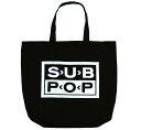 Sub Pop Records / Logo Tote Bag - Tu |bv R[Y g[gEobO