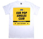 Sub Pop Records / Sub Pop Singles Club Tee (White) - サブ ポップ レコーズ Tシャツ