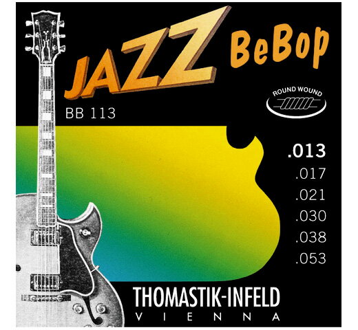  Jazz BeBop BB113 (.013-.053) - トマスティック インフェルト ジャズ ギター弦