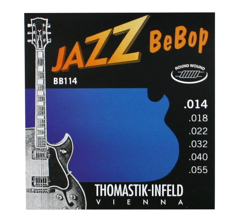 [Thomastik-Infeld] Jazz BeBop BB114 (.014-.055) - トマスティック インフェルト ジャズ ギター弦
