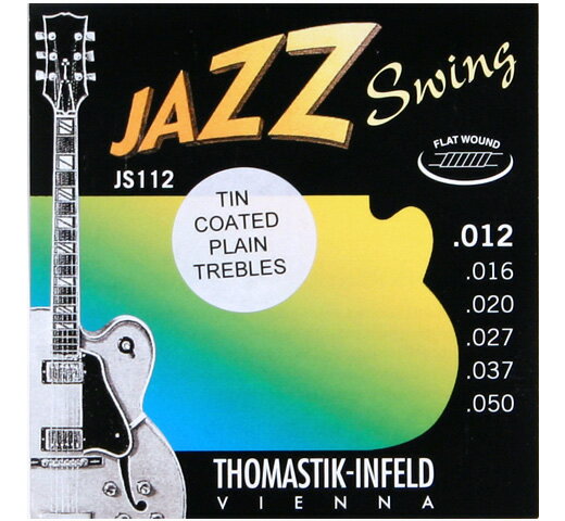  Jazz Swing JS112T (.012-.050) (Tin Plated) - トマスティック インフェルト ジャズ ギター弦