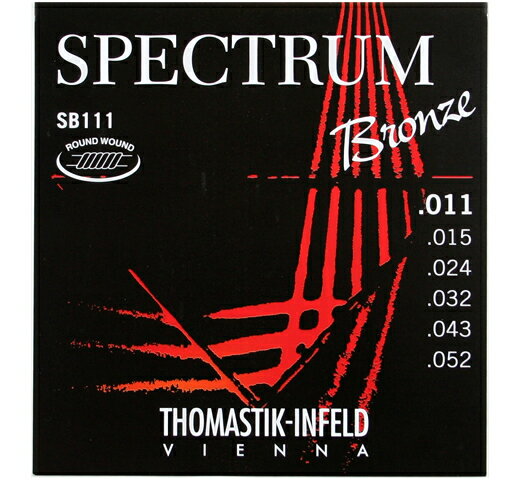 [Thomastik-Infeld] SPECTRUM Bronze SB111 (.011-.052) - トマスティック インフェルト アコースティック ギター弦