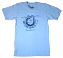 Worn Free Joe Cocker / God Bless Detroit Tee (Sky) - ウォーン フリー ジョー コッカー Tシャツ