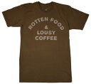 Worn Free Joe Cocker / Rotten Food Tee (Sage Green) - ウォーン フリー ジョー コッカー Tシャツ