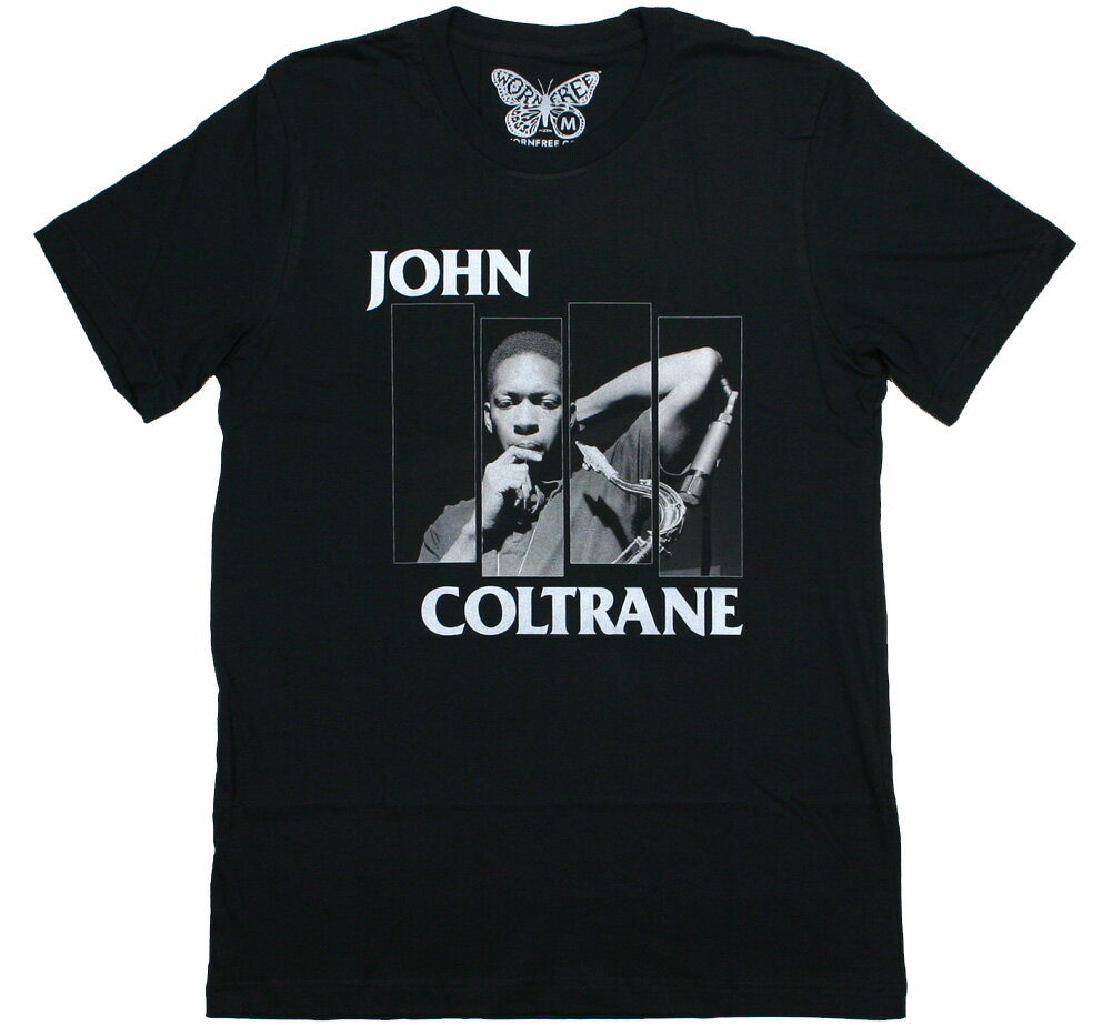 [Worn Free] John Coltrane / Blue Train Tee 1 (Black) - [ウォーン・フリー] ジョン・コルトレーン Tシャツ