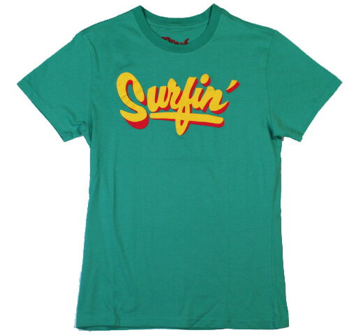 [Worn Free] Rodney Bingenheimer / Surfin Tee (Green) - [󡦥ե꡼] ɥˡӥ󥲥ϥޡ T