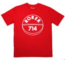  Tommy Chong / Rorer 714 Tee (Red) -  トミー・チョン Tシャツ