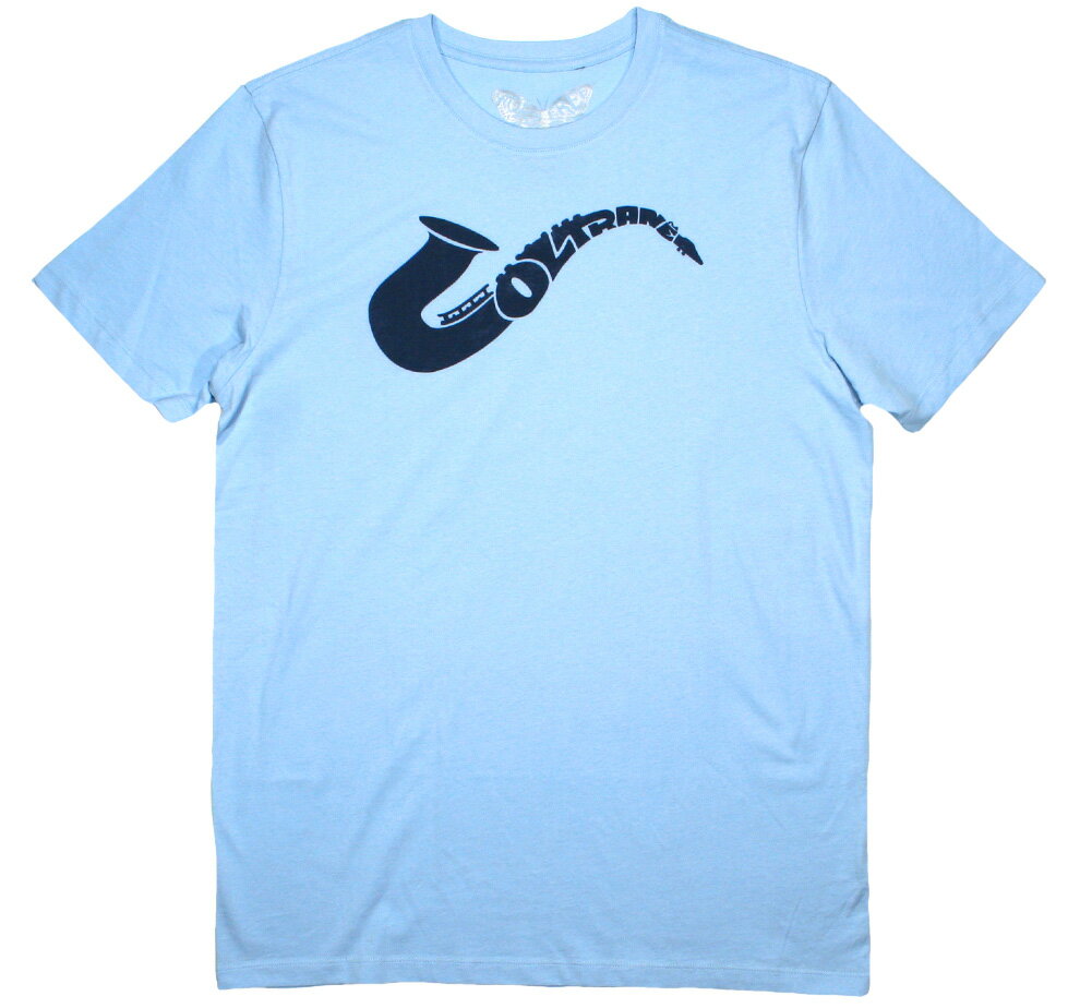 [Worn Free] John Coltrane / Coltrane Sax Tee (Sky) - [ウォーン・フリー] ジョン・コルトレーン Tシャツ