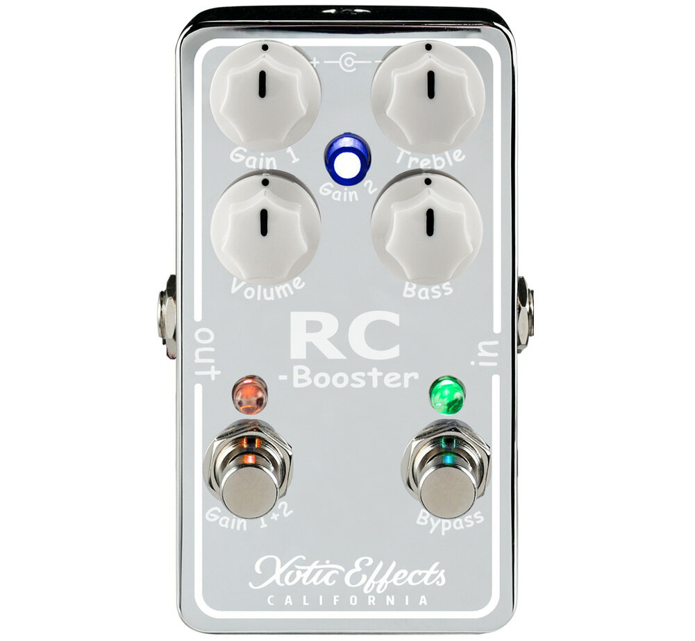 Xotic Effects RC Booster V2 (RCB-V2) - エキゾチック エフェクター