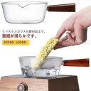 ミニパン ガラス鍋 電子レンジ対応 ガラスパン ミニ鍋 ミルクパン 直火 片手鍋 オーブン ミニ鍋 ガラスポット ガラス製 クリア ソースパン 耐熱ガラス V字...