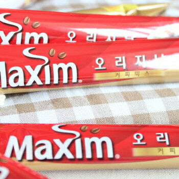 東西食品 Maxim マキシム オリジナル コーヒー ミックス スティック 100包 韓国茶 インスタントコーヒー