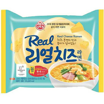 【送料無料】オットギ リアル チーズ　ラーメン 8袋　濃厚チーズ　韓国食品　韓国お土産　韓国ラーメン　乾麺　インスタントラーメン　クリミ　ソフト/リアルリーズ 2