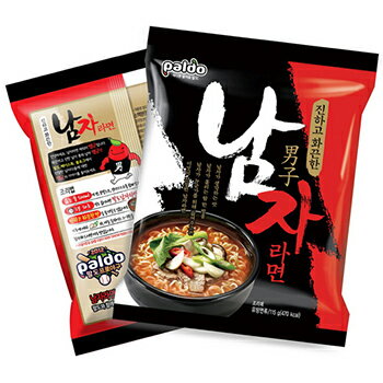 八道 男子ラーメン 5袋 韓国 料理 食品 インスタント ラーメン 乾麺 らーめん Paldo パルド