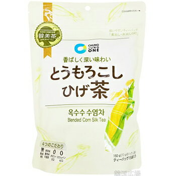 清浄園 とうもろこしひげ茶 150g チョンジョンウォン 有機農 韓国 食品 お茶 食材 伝統茶 茶 コーン ドリンク 飲料 お中元 ギフト お祝い