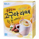 ダムト さつまいも ラテ 18g 12個 さつま芋 芋ラテ 粉末 スティック 韓国 お茶 食品 食材 韓国茶 茶 伝統茶 1杯用包装