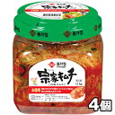 【送料無料】韓国 宗家 白菜 カット キムチ お徳用 1.1kg x 4箱 韓国産 食品 食材 料理 おかず おつまみ 発酵食品