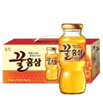 【送料無料】ウンジン 蜂蜜紅参 180ml x 12瓶 韓国 食品 食材 料理 健康茶 韓国お土産 伝統茶 お土産 お中元 コロナ ウイルス 対策 免疫 力アップ