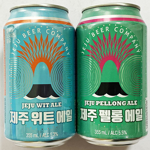 選べる 済州 ビール エール 5.5% ペロング 5.3% 355ml 韓国 缶 ビール 韓国酒 お酒のサムネイル