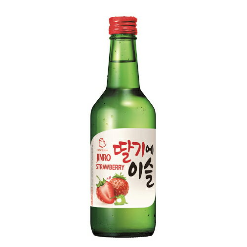 眞露 チャミスル ストロベリー 360ml 13％ いちご イチゴ 韓国 ドラマ 定番 食品 食材 料理 お酒 業務..