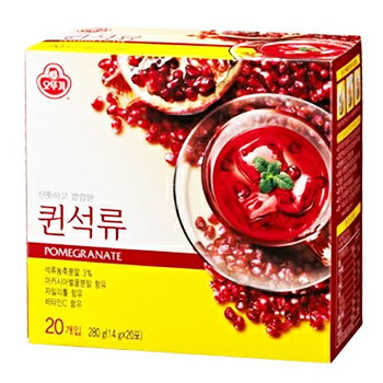 オットギ　QUEENザクロ茶　ザクロ濃縮粉末（20包）*1箱 クイーン 韓国食品 韓国食材 お茶 伝統お茶 お茶 1