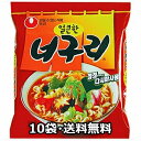 農心 ノグリラーメン 辛口10個 韓国料理 韓国土産 インスタントラーメン 辛い ノグリうどん 韓国 ラーメン