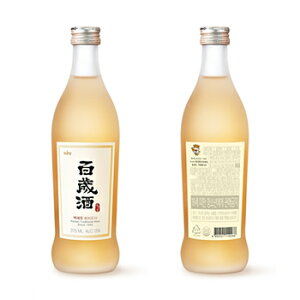 【送料無料】麹醇堂 百歳酒 375ml 5本 ベクセジュ 韓国 食品 料理 食材 伝統酒 薬草 高麗人参 米酒 酒