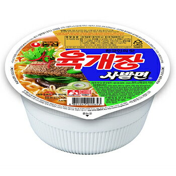 ユッケジャンサバル麺 1個 韓国版 韓国 食品 食材 インスタント ラーメン 乾麺 農心 防災グッズ 防災用 非常食